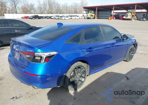 2023 Honda Civic Sport z USA, uszkodzony, nr VIN 2HGFE2F51PH549367